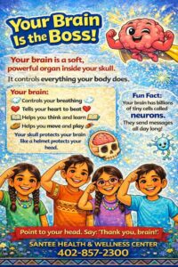 brain is the boss
